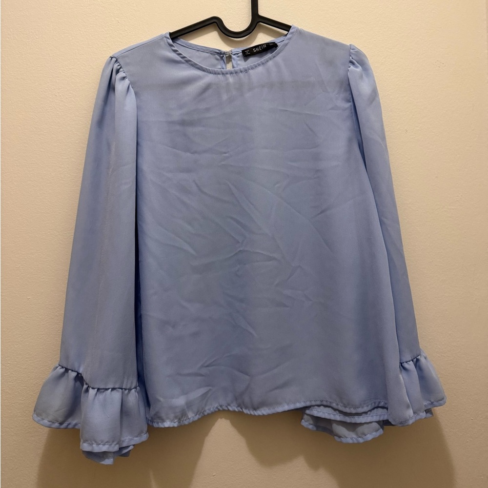 Light Blue Women's Blouse